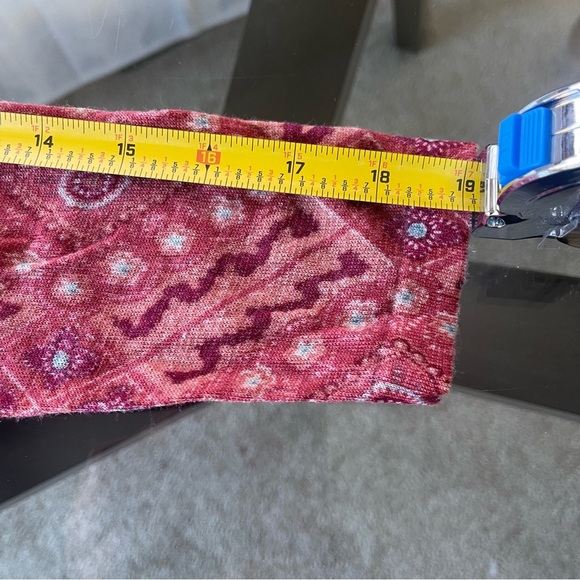 Garnet Hill Womens Cardigan Size S 100% Merino Wool Button Sweater Red Preppy - Picture 7 of 8